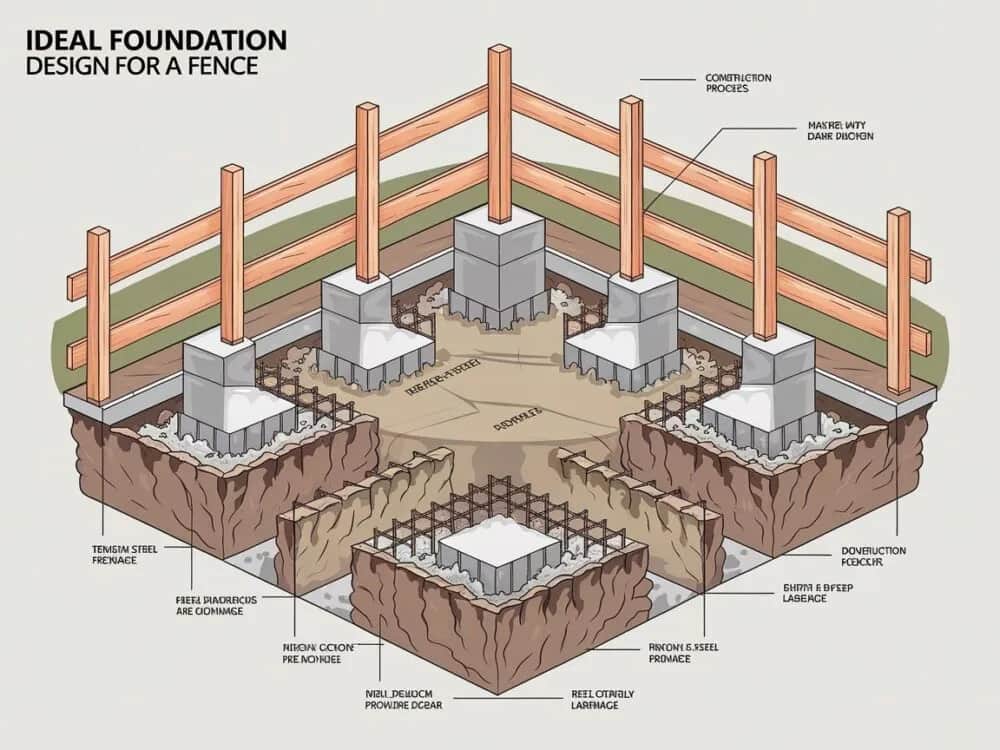 Jak zrobić fundament pod ogrodzenie - uniknij najczęstszych błędów
