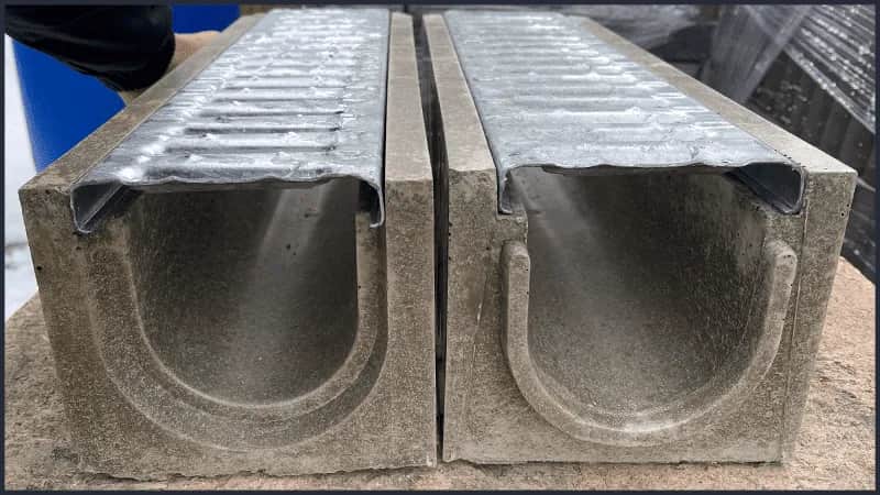 Jak wykonać betonowe odprowadzenie wody spod rynny - krok po kroku