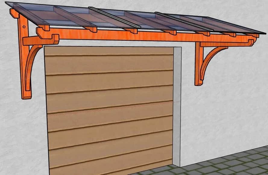 Daszek nad garażem: praktyczny i estetyczny sposób ochrony auta