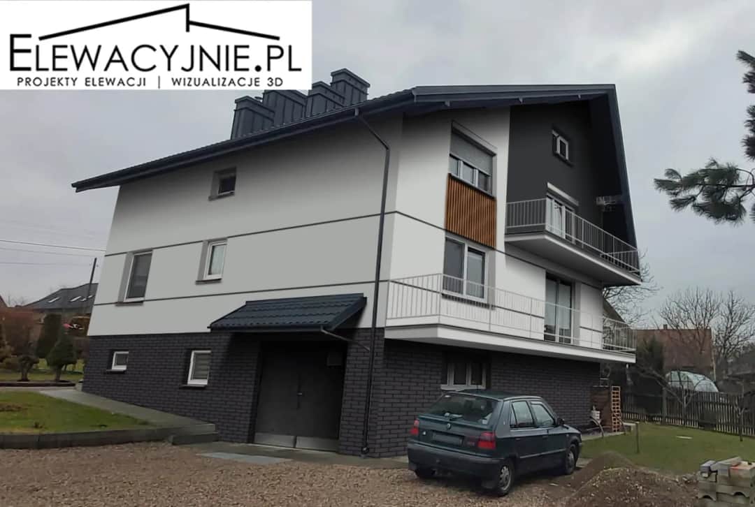 Inspirujące paski na elewacji: Galeria zdjęć i pomysłów